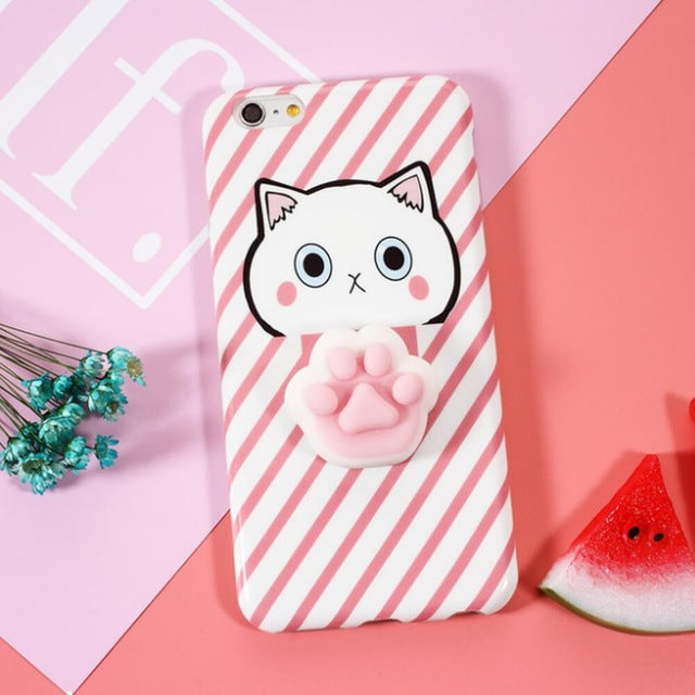 3D Cute Squishy Animal Phone Case