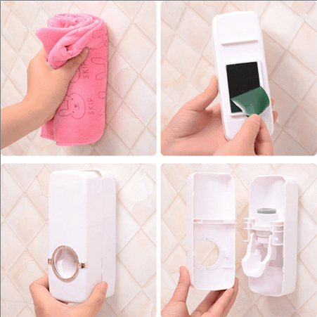 Automatic Toothpaste Dispenser Bundle