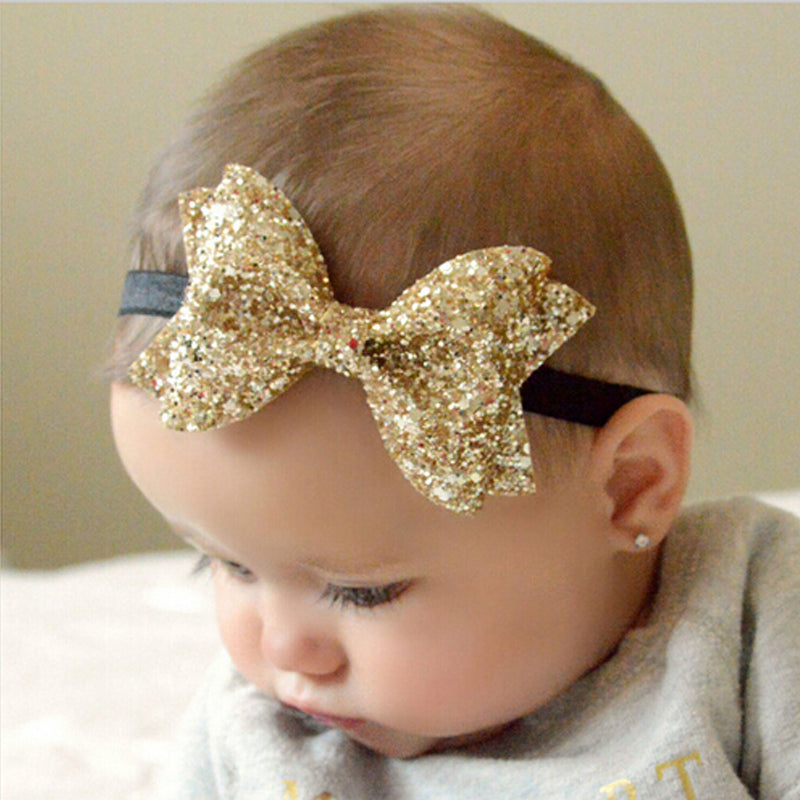 Shiny Bow Knot Headband