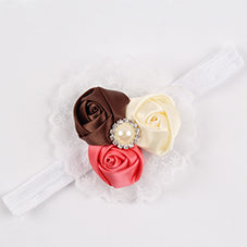 3 Rose Headband