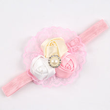 3 Rose Headband