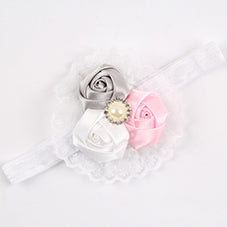 3 Rose Headband