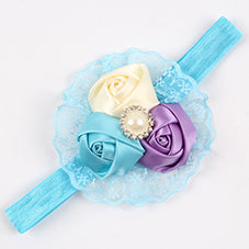 3 Rose Headband