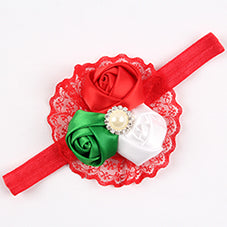 3 Rose Headband