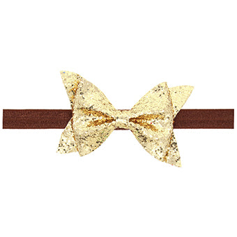 Shiny Bow Knot Headband