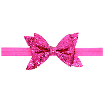 Shiny Bow Knot Headband