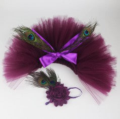 Little Peacock Baby Photo Prop