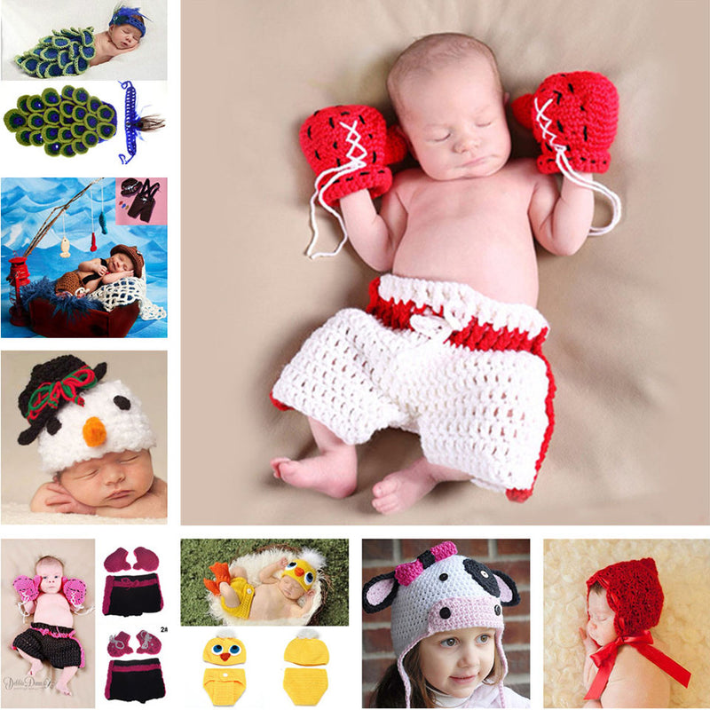 Baby Boxer Photo Props