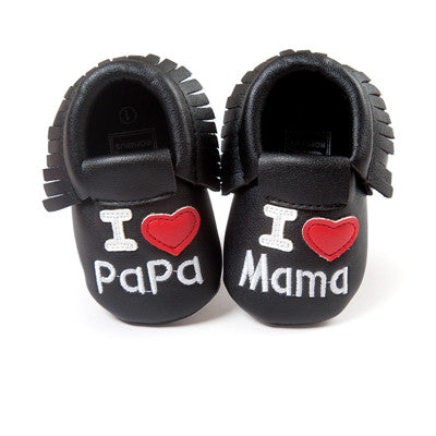 I Love Mama & Papa baby Sneakers