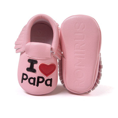 I Love Mama & Papa baby Sneakers