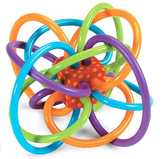 Rattle and Sensory Teether Activity Toy