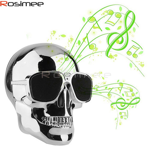 Skull Shape Wireless Bluetooth Speaker