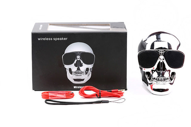 Skull Shape Wireless Bluetooth Speaker