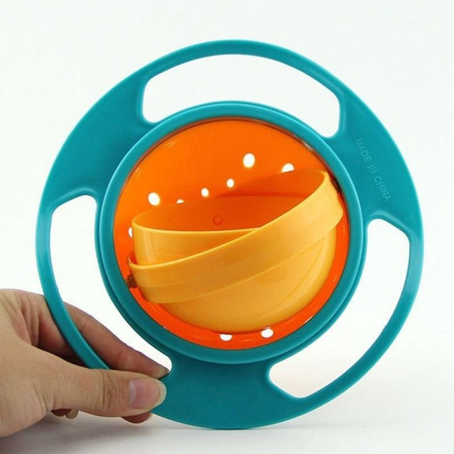 360 Rotate Spill-Proof Bowl