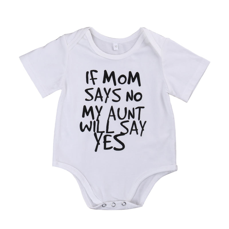 IF MOM SAYS YES Baby Outfit