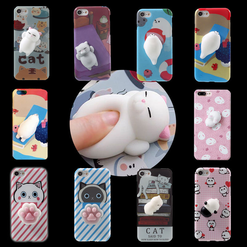 3D Cute Squishy Animal Phone Case