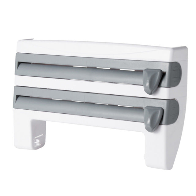 3-in-1 Wall-Mount Paper Towel Holder