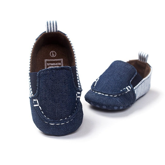 Hot PU Suede Leather Newborn Baby