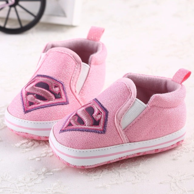 Hot PU Suede Leather Newborn Baby