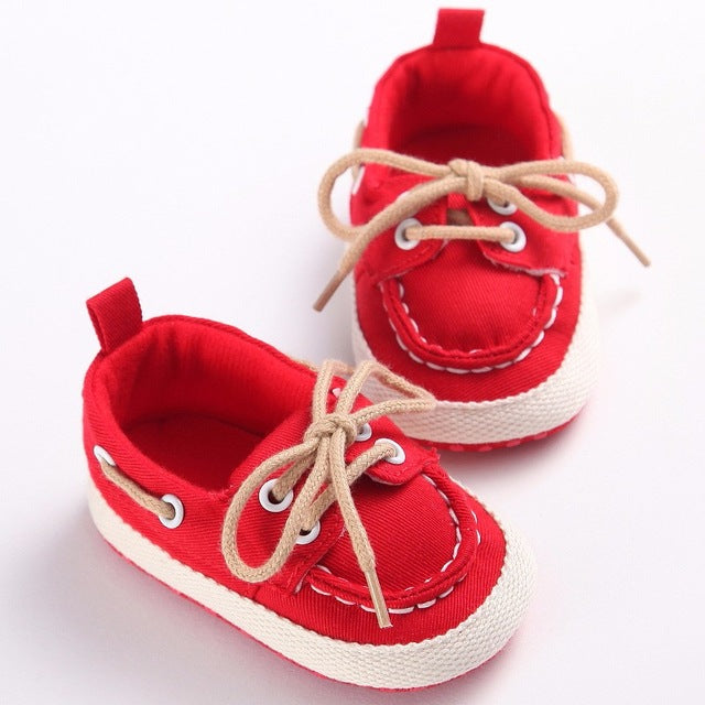 Hot PU Suede Leather Newborn Baby