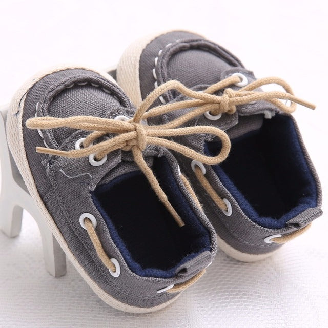 Hot PU Suede Leather Newborn Baby