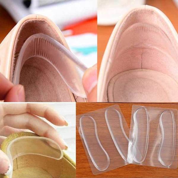 1 Pair Transparent High Heel