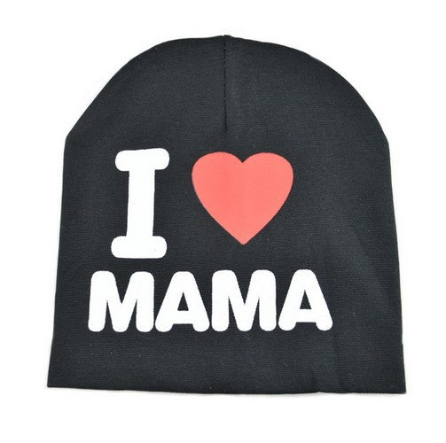 I LOVE PAPA MAMA Print Kid  Cap