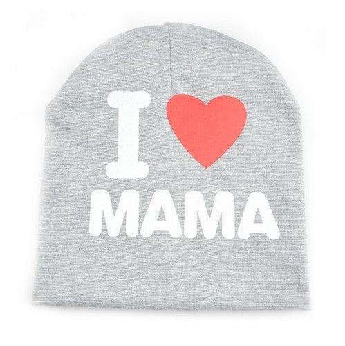 I LOVE PAPA MAMA Print Kid  Cap