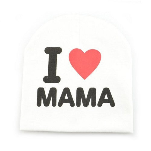 I LOVE PAPA MAMA Print Kid  Cap