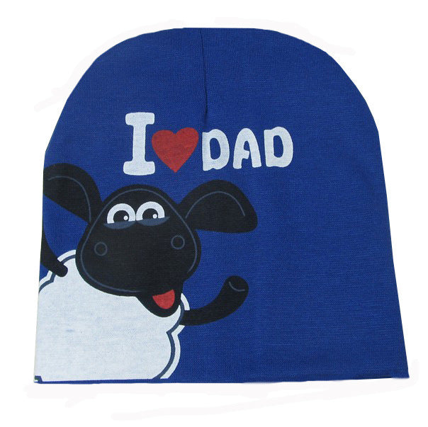 I LOVE PAPA MAMA Print Kid  Cap