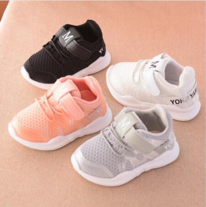 Kids Sport Leather Luminous Shoes