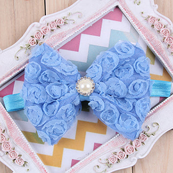 Big Bow Flower Headband