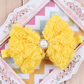 Big Bow Flower Headband