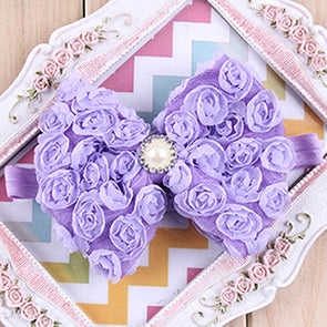 Big Bow Flower Headband