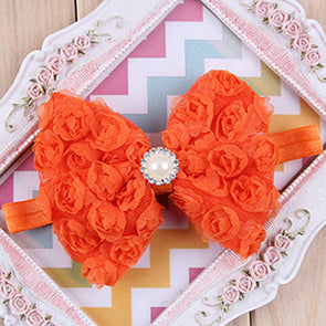 Big Bow Flower Headband