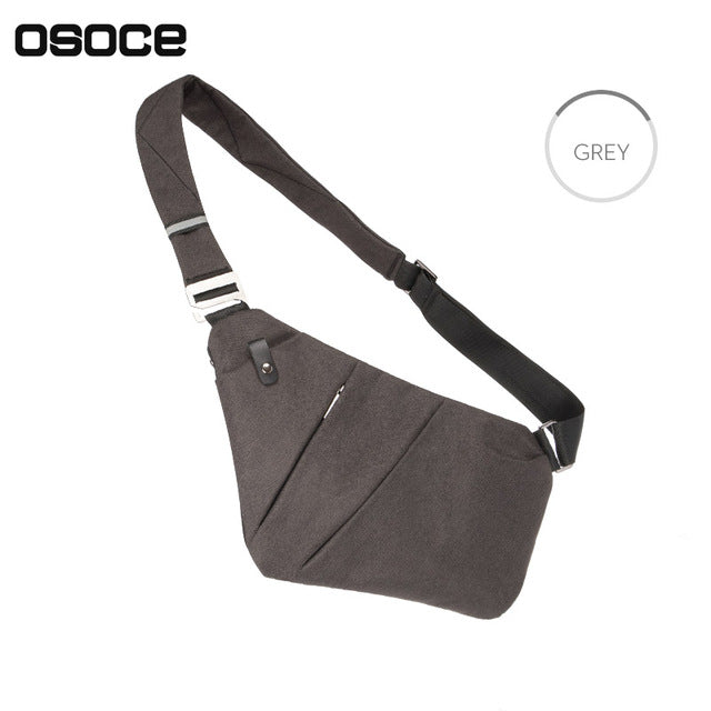 Ultra Slim Gun Shape Messenger Bag