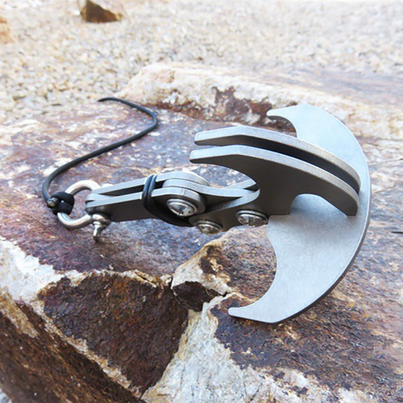 Stainless Steel Survival Magnetic Folding Climbing Claw