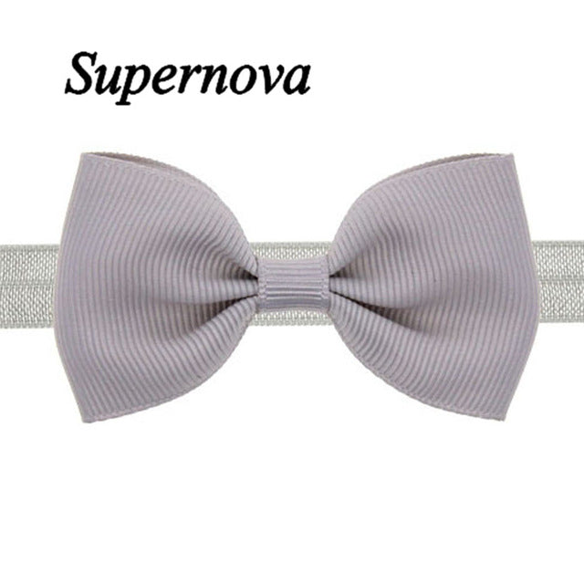 Multicolor Bow Mini Headbands