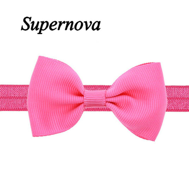 Multicolor Bow Mini Headbands