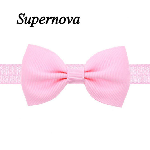 Multicolor Bow Mini Headbands