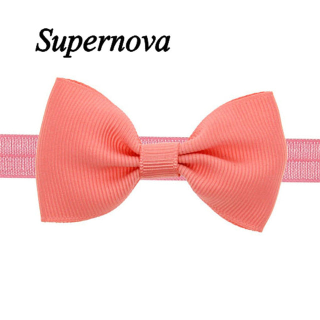 Multicolor Bow Mini Headbands