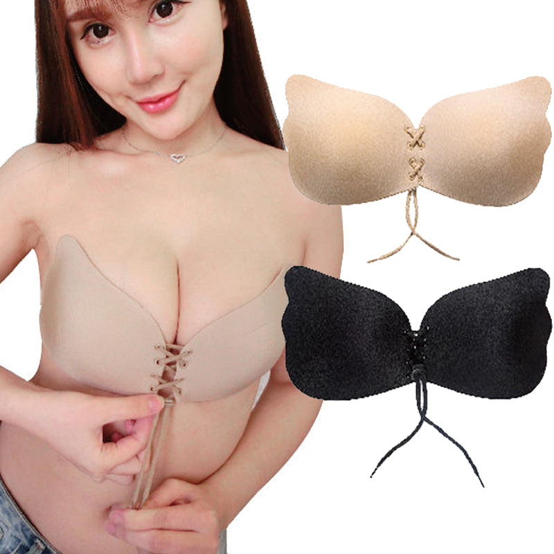 Adjustable Push Up Silicone Bra