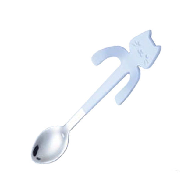 Creative Cat Design Coffee & Tea Spoon Set