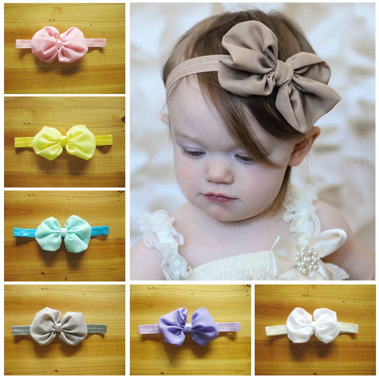 Stylish Bow knot Flower Headband