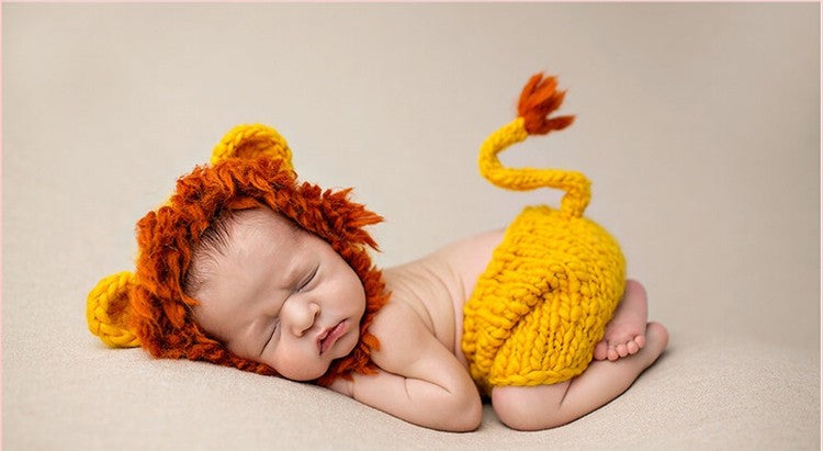 Little Lion Baby Photo Prop