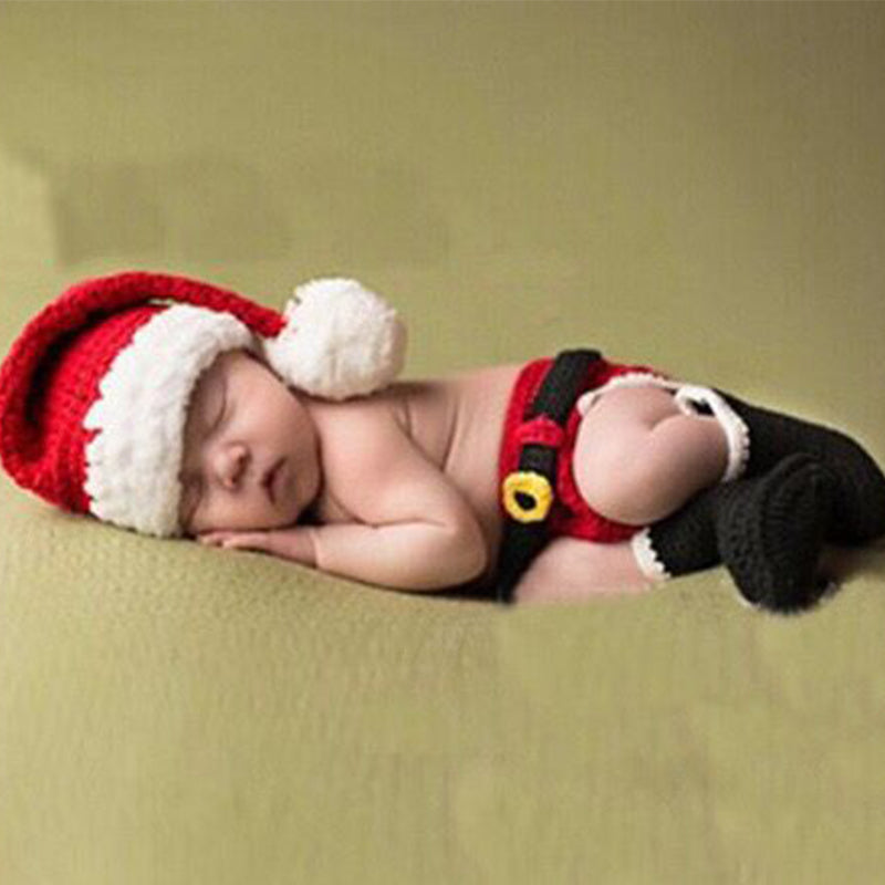 Little Santa Baby Photo Prop