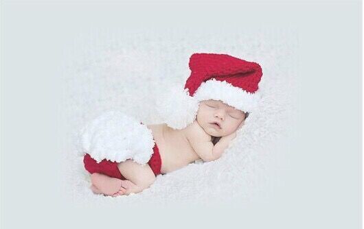 Little Santa Baby Photo Prop